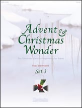 Advent and Christmas Wonder Set 3 piano sheet music cover
